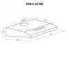 Вытяжка кухонная Perfelli RINCI 6CWB NERO изображение 12