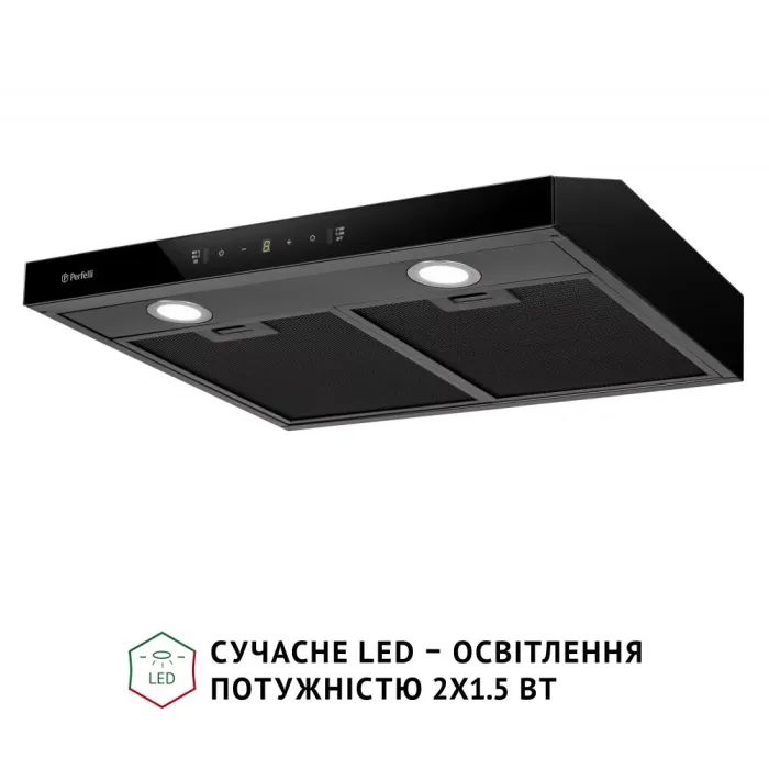 Вытяжка кухонная Perfelli RINCI 6CWB NERO изображение 4