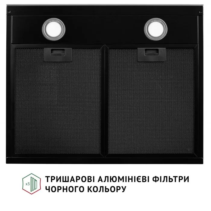 Вытяжка кухонная Perfelli RINCI 6CWB NERO изображение 7