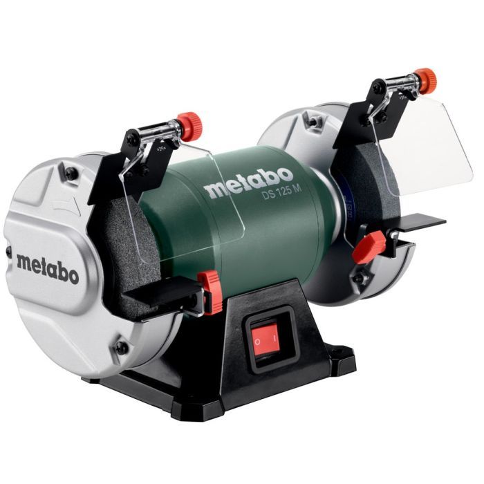 Точильный станок Metabo DS 125 M 200Вт, 125х20мм, 2980об/мин (604125000)