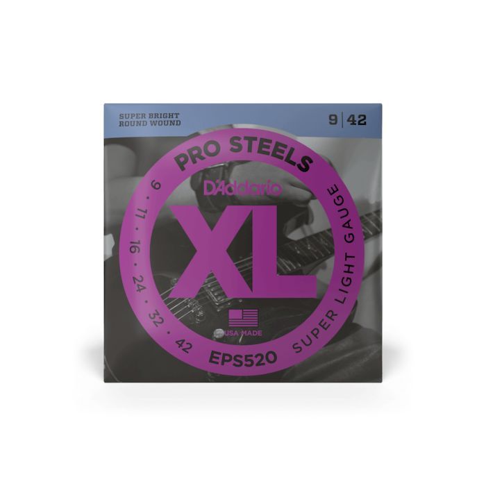 Струны для гитары D'Addario XL ProSteels Super Light (9-42) (EPS520)