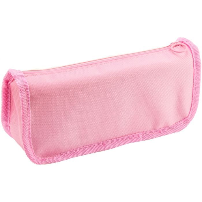 Пенал Cool For School Твердий з аплікацією 2 відділення Рожевий (7480-pink) зображення 2