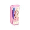 Пенал Cool For School Твердий з аплікацією 2 відділення Рожевий (7480-pink)