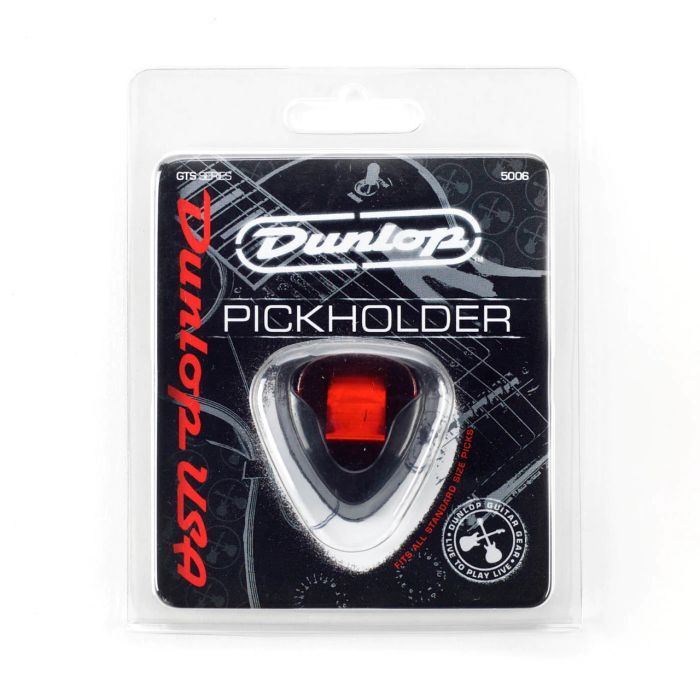 Держатель для медиаторов Jim Dunlop Ergo Black Pickholder (5006SI)