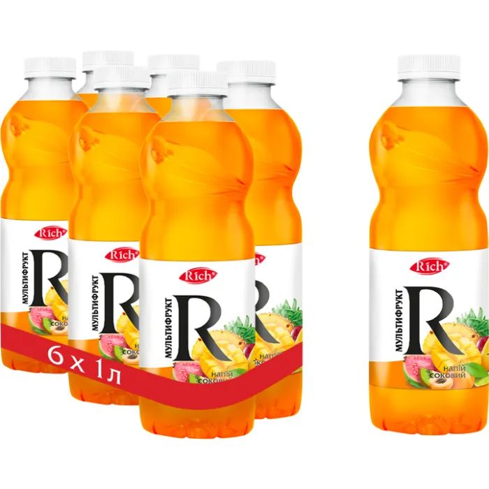 Напиток Rich Соковый Мультифрукт 1 л (4820039354280) изображение 2
