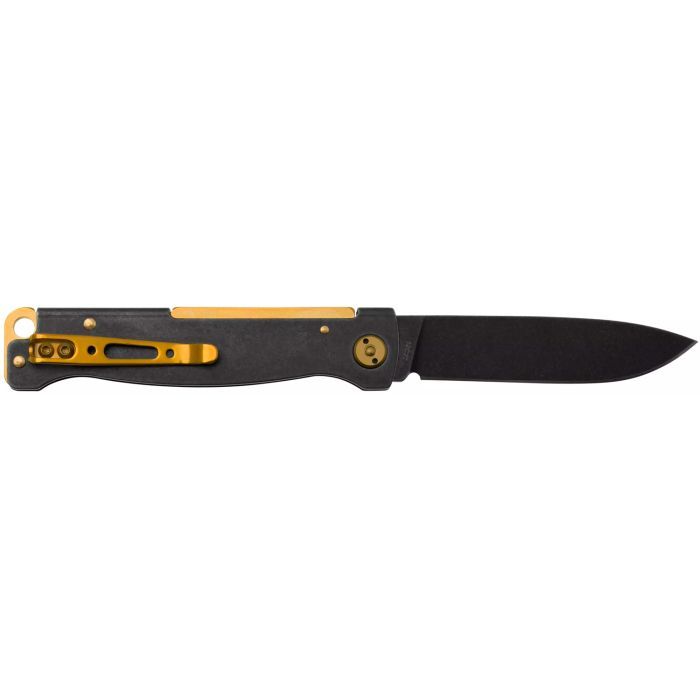 Нож Boker Plus Atlas Black Stonewash Brass (01BO859) изображение 2