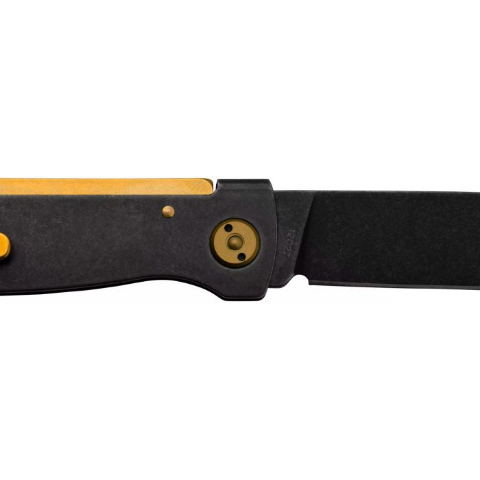 Нож Boker Plus Atlas Black Stonewash Brass (01BO859) изображение 4