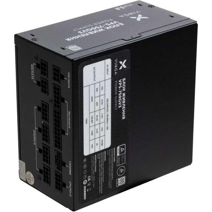 Блок питания Vinga 750W (VPS-750GV3) изображение 3