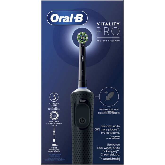Електрична зубна щітка Oral-B D103.413.3 PRO Black зображення 3