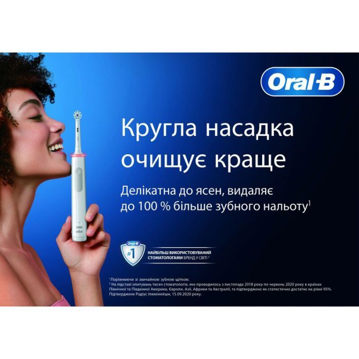 Електрична зубна щітка Oral-B D103.413.3 PRO Black зображення 4