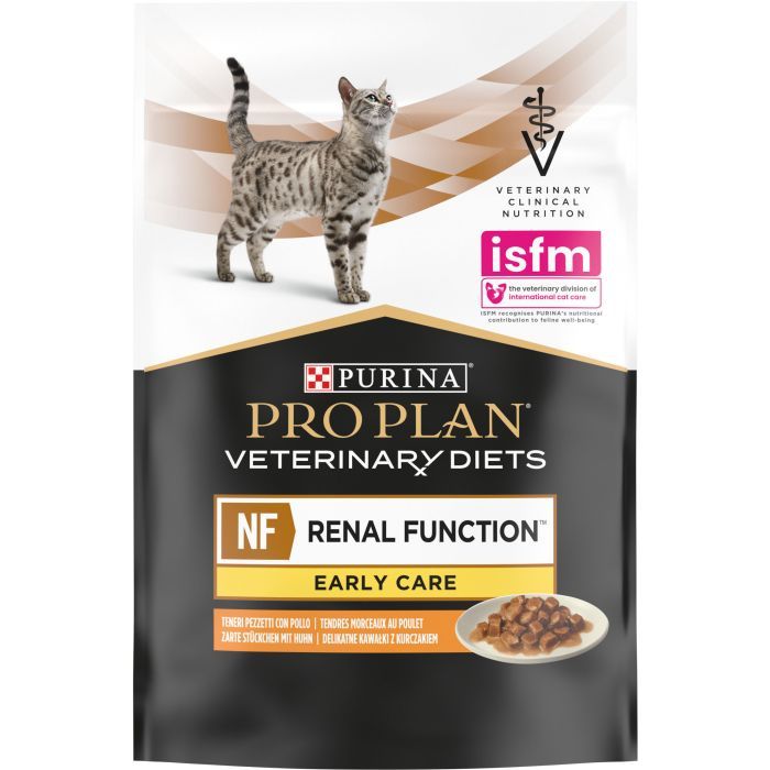 Влажный корм для кошек Purina Pro Plan Veterinary Diets NF Renal Function Early Care С курицей 10 x 85 г (7613287873934) изображение 2