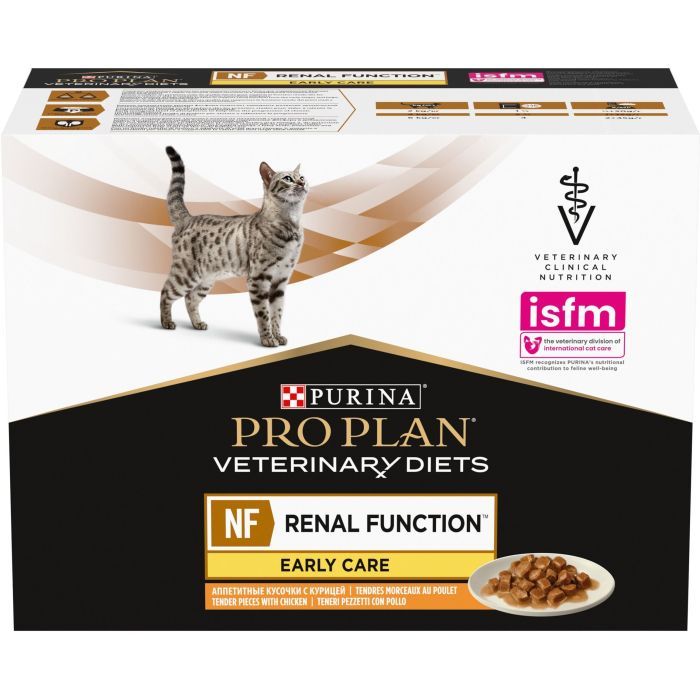 Влажный корм для кошек Purina Pro Plan Veterinary Diets NF Renal Function Early Care С курицей 10 x 85 г (7613287873934) изображение 3