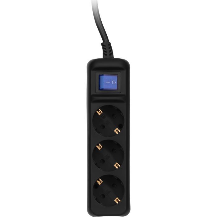 Сетевой удлинитель 2E 2E-U03ESM1.5BK изображение 2