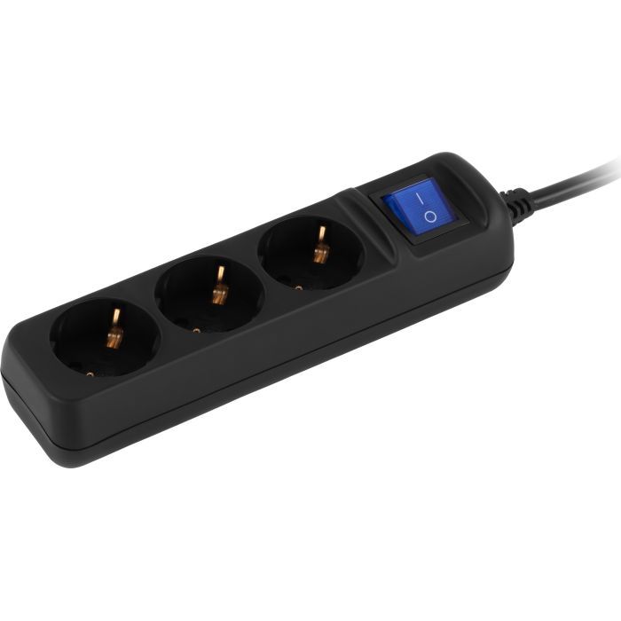 Сетевой удлинитель 2E 2E-U03ESM1.5BK изображение 3
