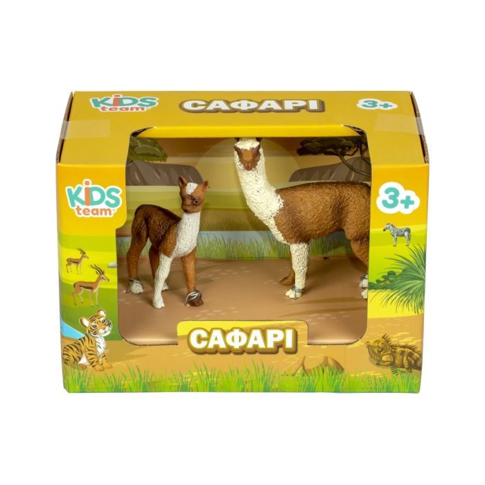 Фігурка Kids Team Сафарі Альпака і малюк-альпака (Q9899-A34_1) зображення 3