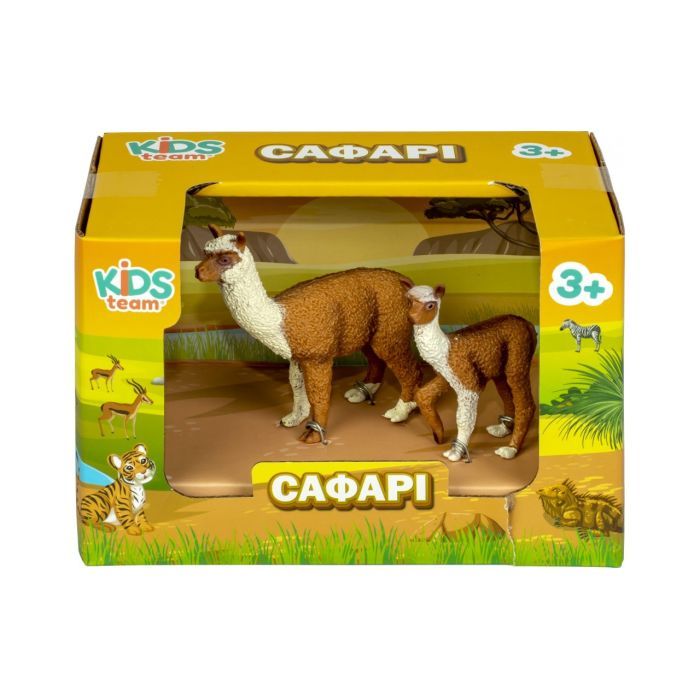 Фігурка Kids Team Сафарі Альпака і малюк-альпака (Q9899-A34_1) зображення 4