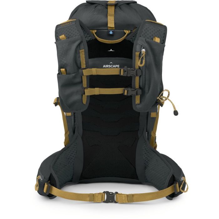 Рюкзак туристичний Osprey Talon Velocity 30 dark charcoal/tumbleweed yellow - S/M - чорний (009.3543) зображення 3