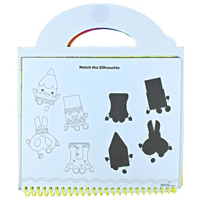 Набір для творчості Crayola Книга Канцелярчики (22933-A) зображення 3
