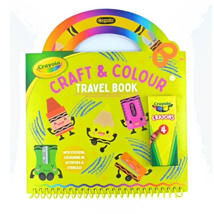 Набір для творчості Crayola Книга Канцелярчики (22933-A) зображення 7