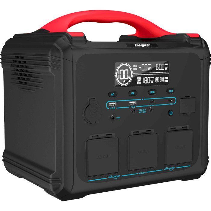 Зарядна станція Energizer 1200W, 1102Wh (PPS1100W2F) зображення 3