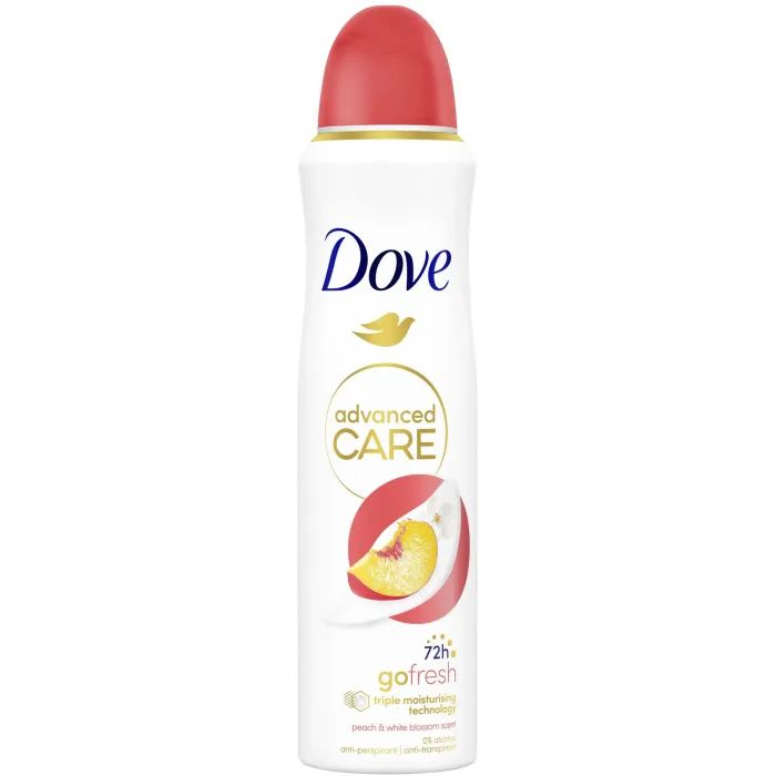 Антиперспирант Dove Персик и белые цветы 150 мл (8720181444524/8720181443572)
