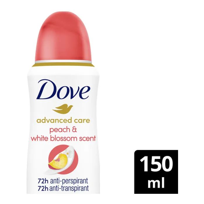 Антиперспирант Dove Персик и белые цветы 150 мл (8720181444524/8720181443572) изображение 2
