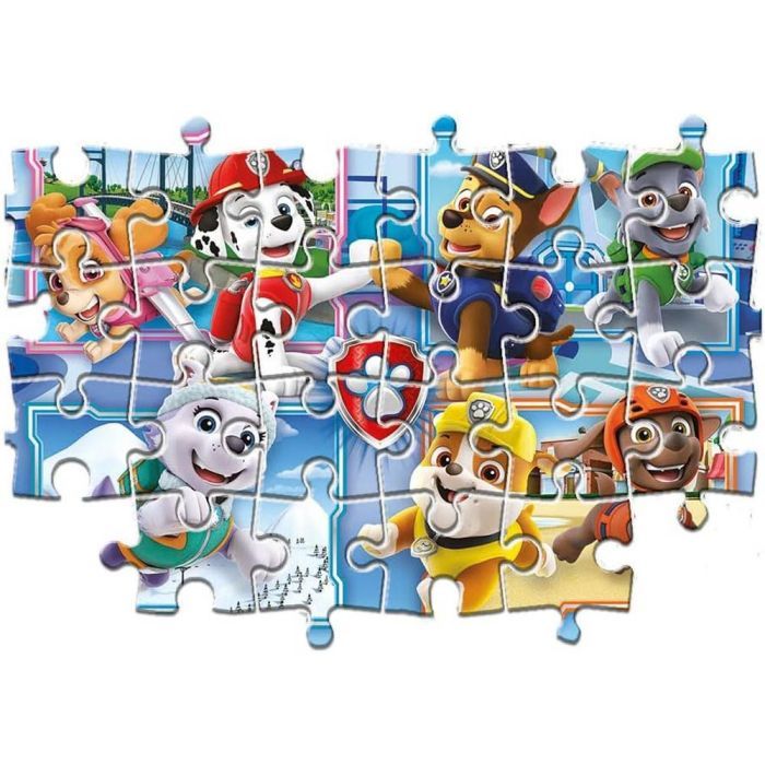 Пазл Clementoni 2 в 1 Paw Patrol, 2 по 60 елементів (21617) зображення 4