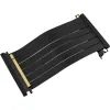 Райзер PcCooler Vertical GPU RISER CABLE PCI-E BK 4.0 185мм PCI-E4.0X16 Чор (RC185 BK 4.0) изображение 2