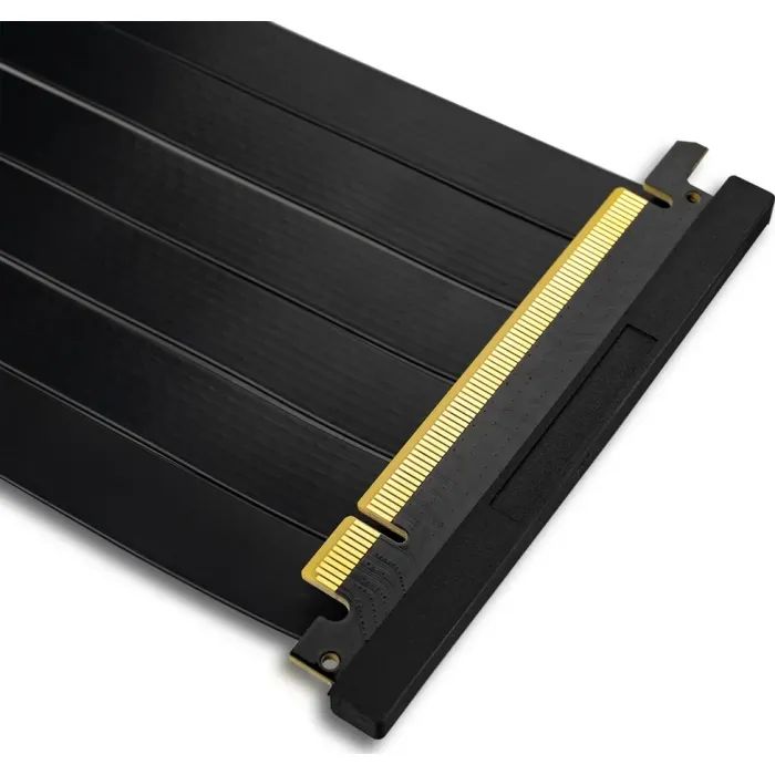 Райзер PcCooler Vertical GPU RISER CABLE PCI-E BK 4.0 185мм PCI-E4.0X16 Чор (RC185 BK 4.0) изображение 6