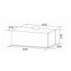 Вытяжка кухонная GRANADO Palamos 1614-1200 white glass (GCH486455) изображение 11