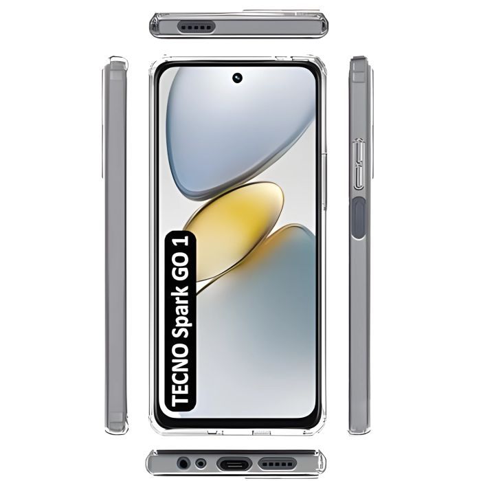 Чохол до мобільного телефона BeCover Tecno Spark Go 1 (KL4) Transparancy (712754) зображення 2