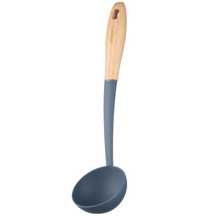 Половник Ardesto Midori, 31.5см, нейлон, дерево, синій (AR2125PG) изображение 2