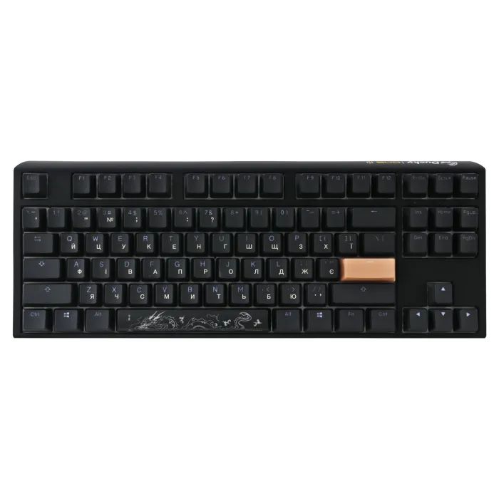 Клавиатура Ducky One 3 TKL Cherry MX Brown RGB UA USB White (DKON2187ST-BUAPXPWWWSC1) изображение 2