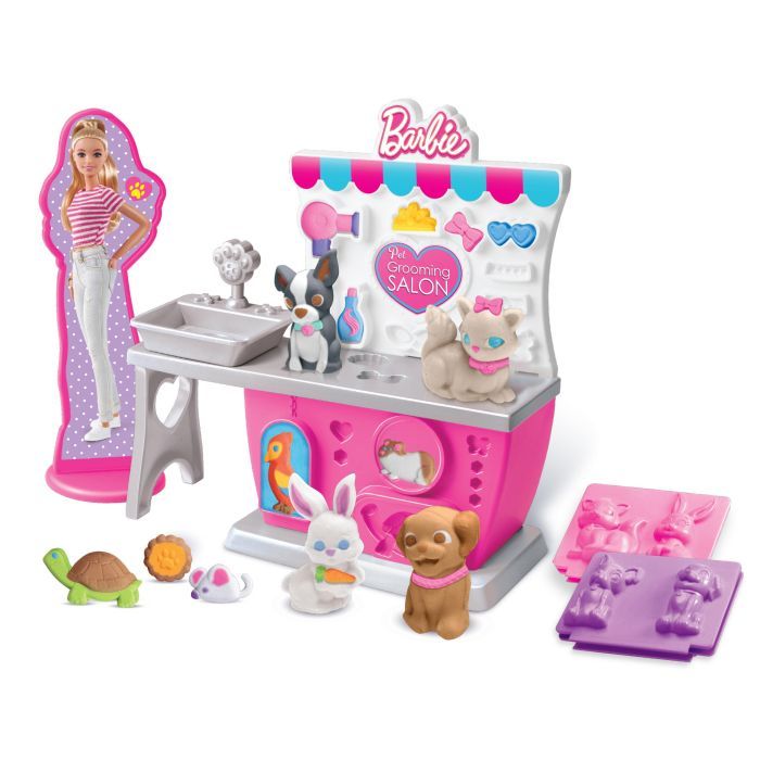 Набір для творчості Cra-Z-Art Barbie Тісто для ліплення , Зоомагазин з формами, набір 10од (34041CRA) зображення 2