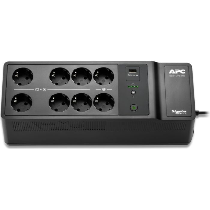 Источник бесперебойного питания APC Back-UPS 550VA, 300W (BE500G2-GR) изображение 3