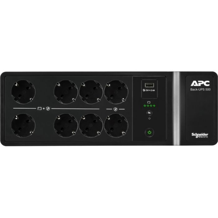 Источник бесперебойного питания APC Back-UPS 550VA, 300W (BE500G2-GR) изображение 4