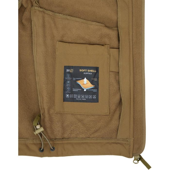 Куртка Skif Tac SoftShell Gamekeeper Coyote 3XL (Gamekeeper-J-coyote 3XL) зображення 9