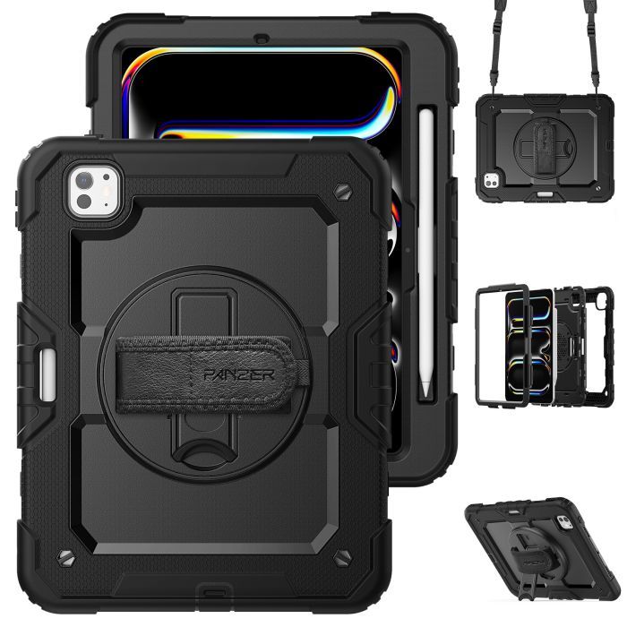 Чохол до планшета Armorstandart Panzer iPad Pro 11 2024 Black (ARM82527) зображення 4