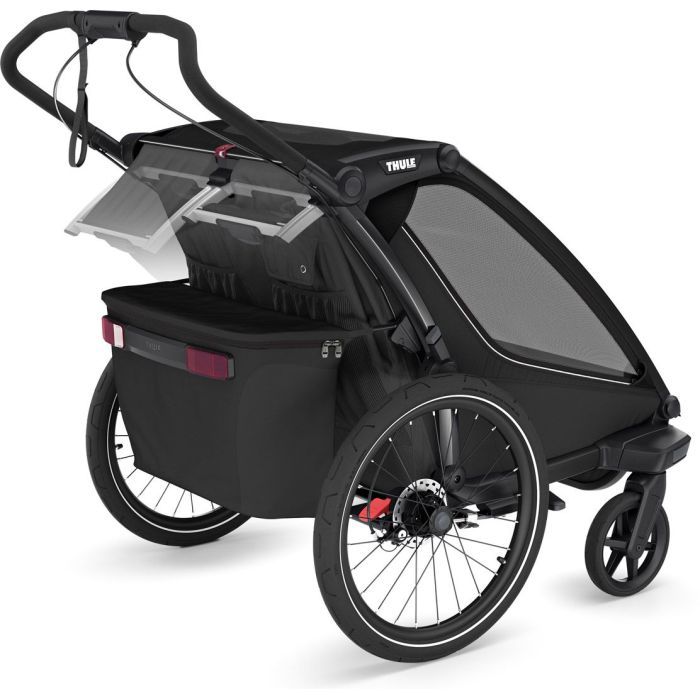 Коляска Thule Chariot Sport 2 Double (Black) (TH 10201031) изображение 8