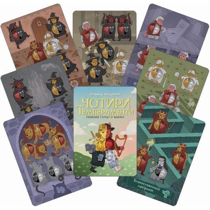 Настольная игра Games 7 Days Четыре темперамента. Делюкс издание (Four Humours) (укр.) (CHT001UA) изображение 10