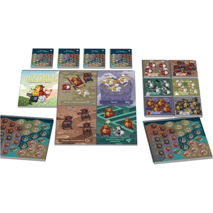 Настольная игра Games 7 Days Четыре темперамента. Делюкс издание (Four Humours) (укр.) (CHT001UA) изображение 3