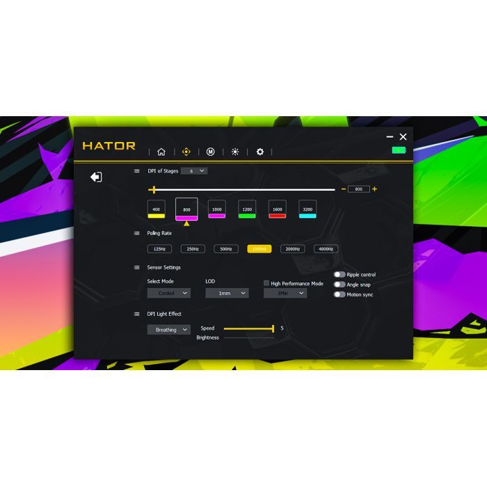 Мышка Hator Pulsar 3 Ultra 4K Wireless Black (HTM680) изображение 12