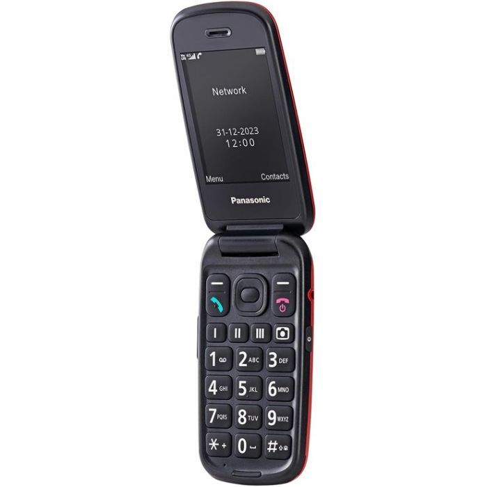 Мобильный телефон Panasonic KX-TU550 Red (KX-TU550EXR) изображение 2