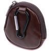 Кошелек Vintage Компактный для монет из натуральной кожи Коричневый (sale_15101) изображение 2