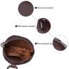 Кошелек Vintage Компактный для монет из натуральной кожи Коричневый (sale_15101) изображение 4