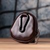 Кошелек Vintage Компактный для монет из натуральной кожи Коричневый (sale_15101) изображение 8