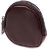 Кошелек Vintage Компактный для монет из натуральной кожи Коричневый (sale_15101)