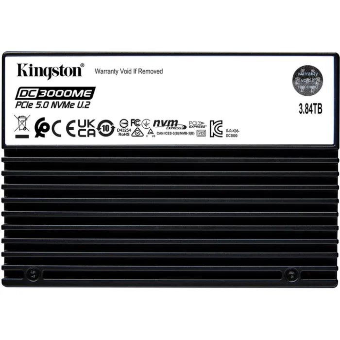 Накопитель SSD U.2 2.5" 15.36TB Kingston (SEDC3000ME/15T3)