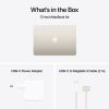 Ноутбук Apple MacBook Air 13 M4 A3240 Starlight (MW0Y3UA/A) изображение 9