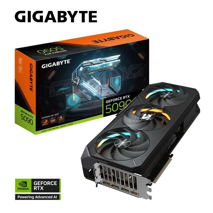 Відеокарта GIGABYTE GeForce RTX5090 32GB GAMING OC (GV-N5090GAMING OC-32GD) зображення 11